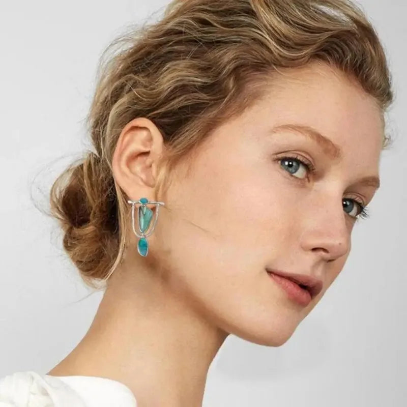 Natural Stone Earrings