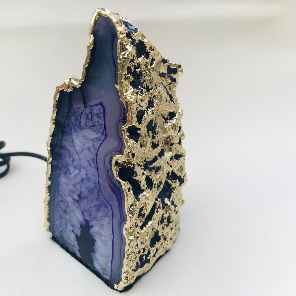 Blue Agate/Gemstone/Lamp/Desk/Night Light-2