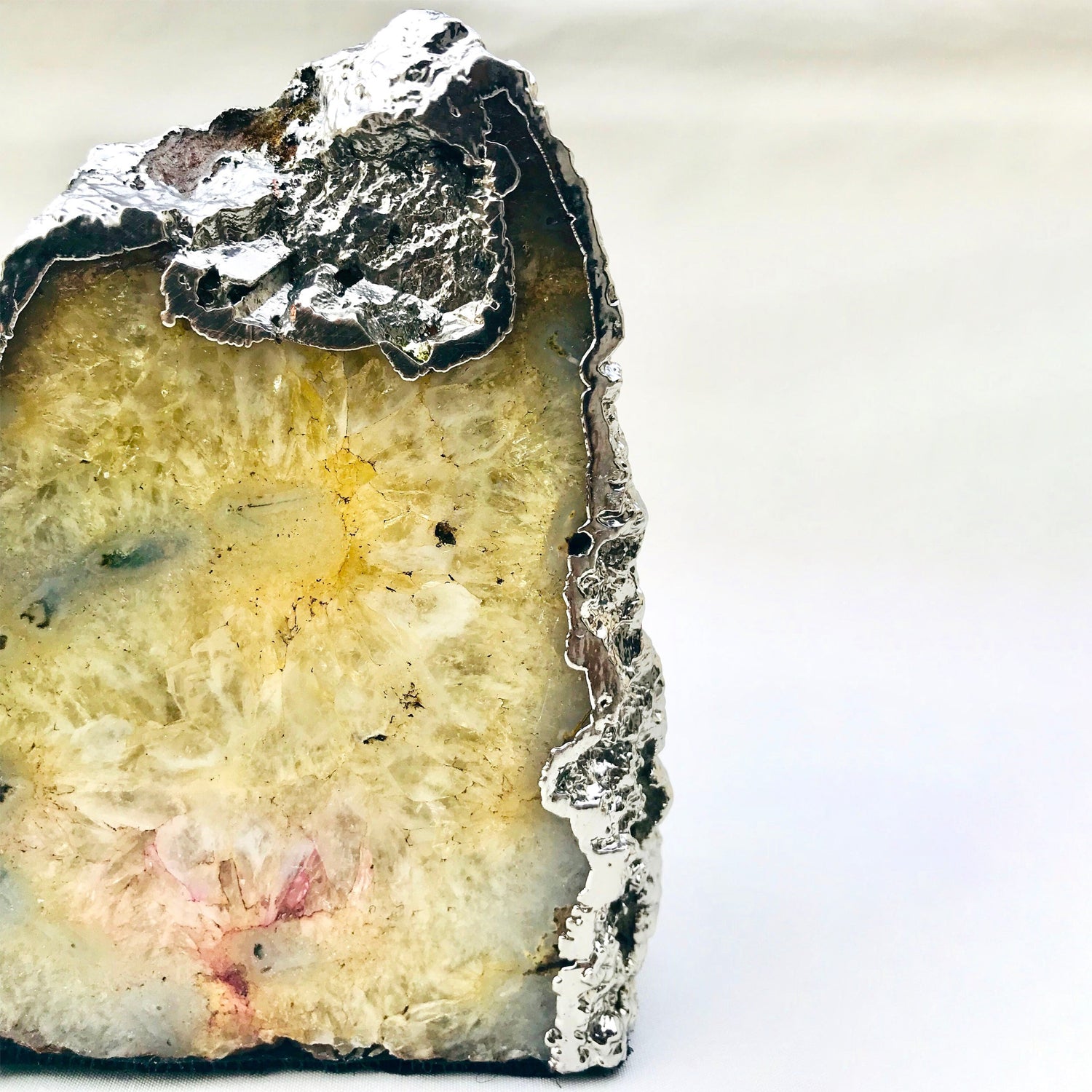 Yellow Agate/Gemstone/Lamp/Desk/Night Light-1