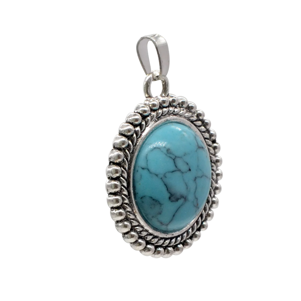 Classical Natural Gemstone Women's Necklace Pendant