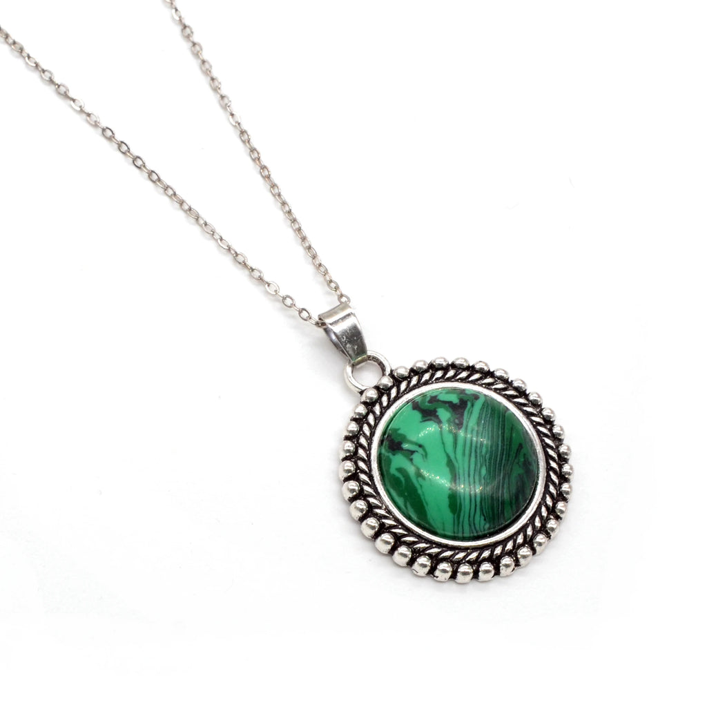 Classical Natural Gemstone Women's Necklace Pendant