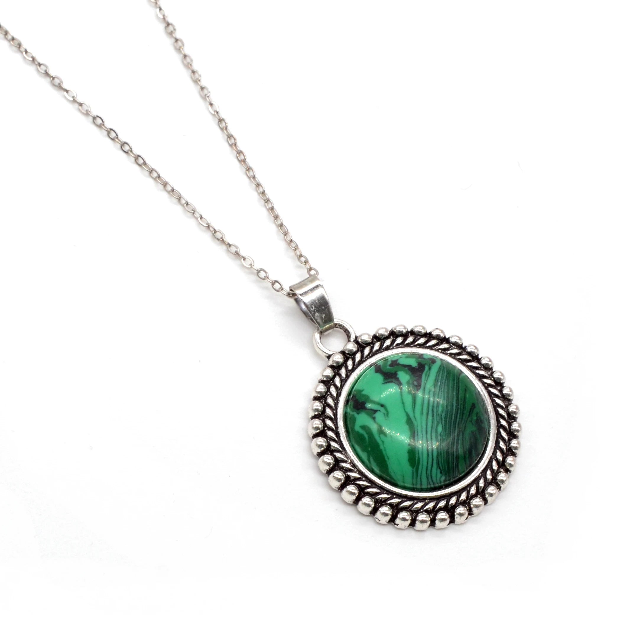 Classical Natural Gemstone Women's Necklace Pendant