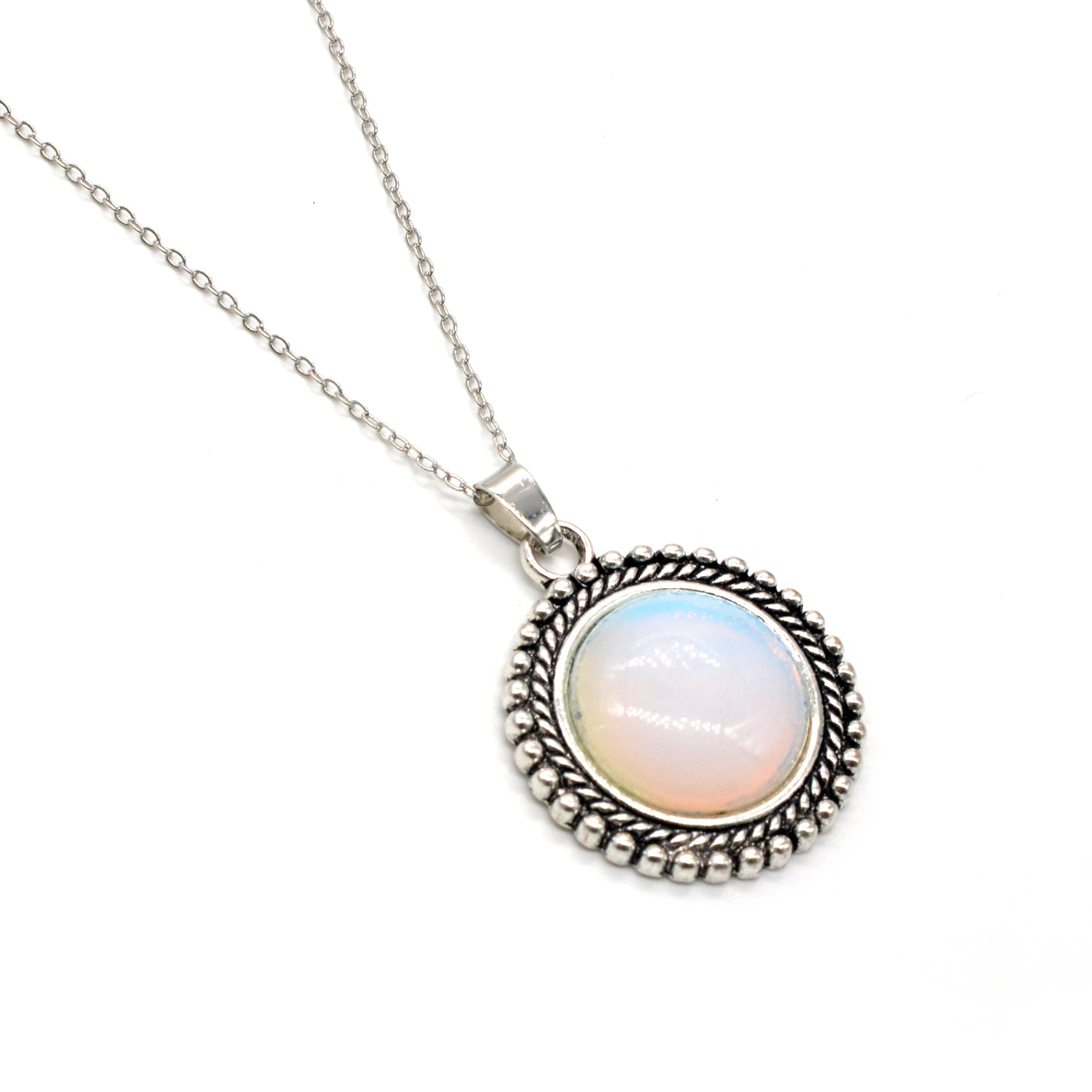 Classical Natural Gemstone Women's Necklace Pendant