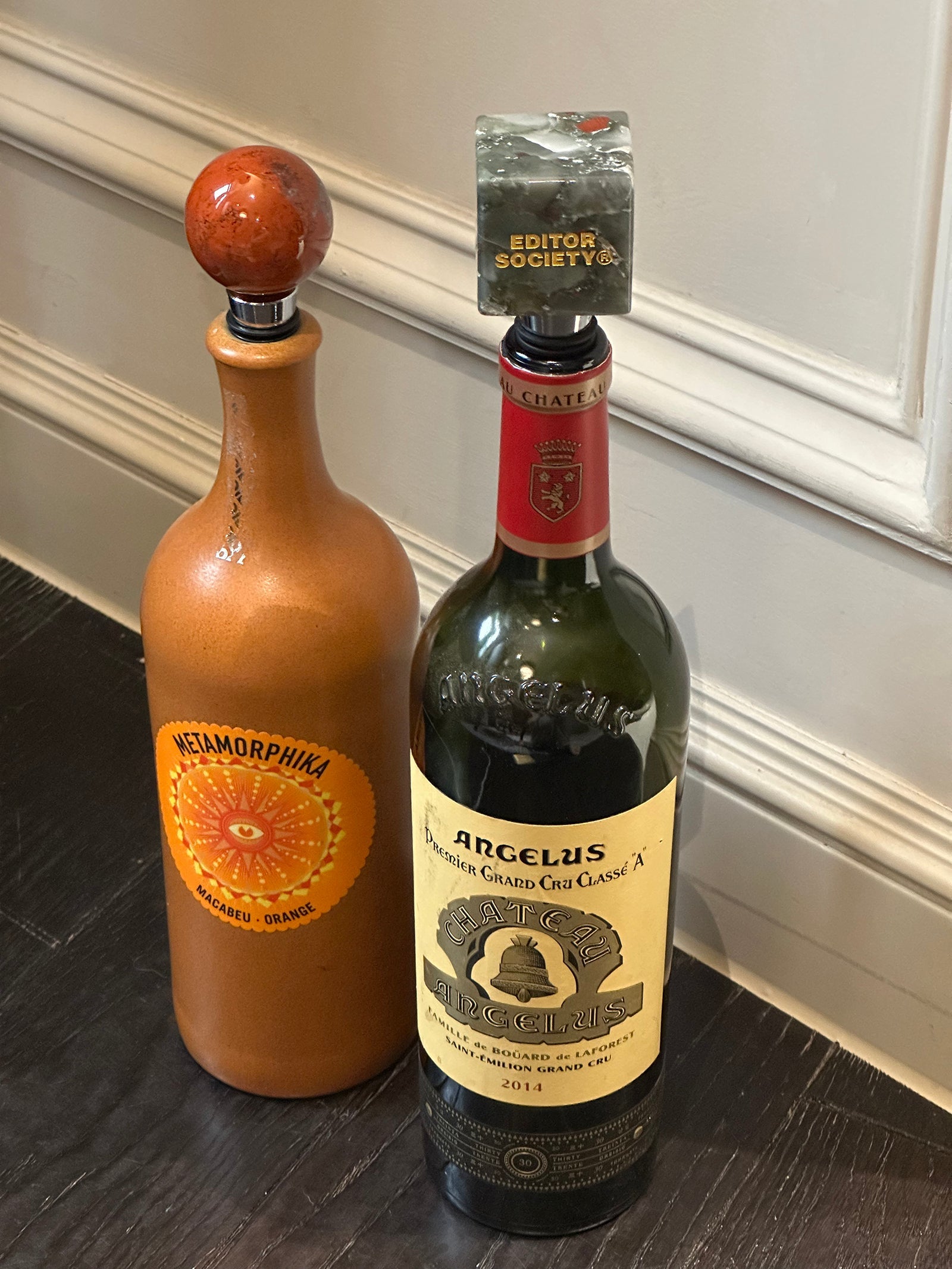 Natural Stone Wine Bottle Stopper-3